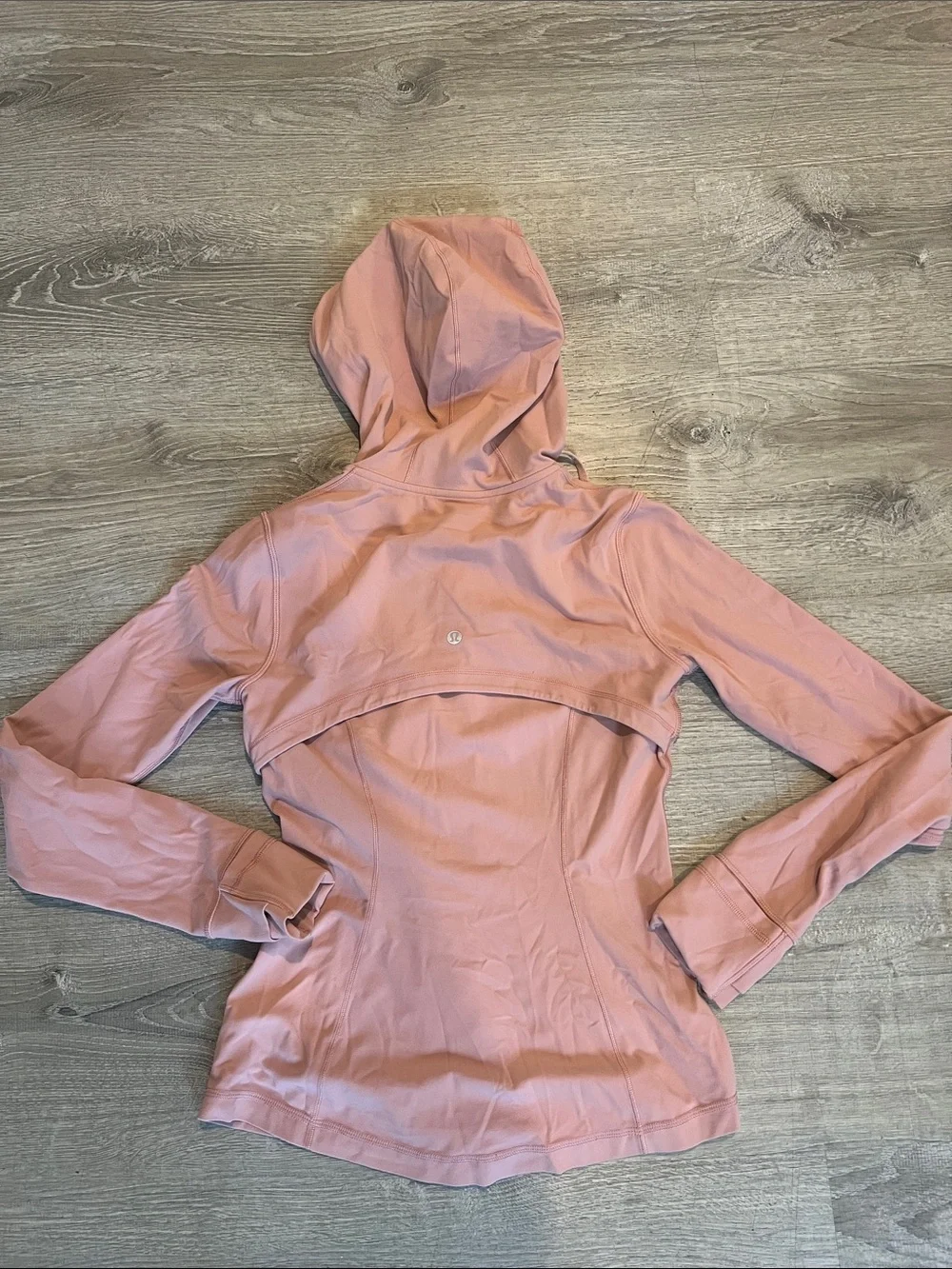 Lululemon Define Nulu Mauve Zip-Up Hooded Jacket  Size 6